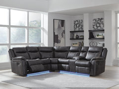 J&M Furniture - Ashley Furniture - Sultan Meadow 2-Piece Reclining Sectional - 2-Piece Reclining Sectional - PC13001S1