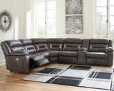 J&M Furniture - Ashley Furniture - Kincord 4-Piece Power Reclining Sectional - 4-Piece Power Reclining Sectional - 13104S3