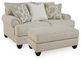 J&M Furniture - Ashley Furniture - Asanti Loveseat and Ottoman - Loveseat and Ottoman - 13201U5