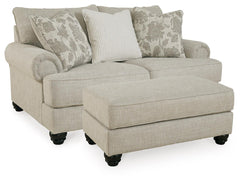 J&M Furniture - Ashley Furniture - Asanti Loveseat and Ottoman - Loveseat and Ottoman - 13201U5