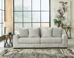 J&M Furniture - Ashley Furniture - Regent Park 2-Piece Sectional Loveseat - RAF 2-Piece Sectional Loveseat - 14404S4