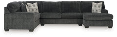 J&M Furniture - Ashley Furniture - Hollyview 3-Piece Sectional with Chaise - LAF 3-Piece Sectional with Chaise - 15205S1
