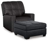 J&M Furniture - Ashley Furniture - Barlin Mills Recliner and Oversized Accent Ottoman - Recliner and Oversized Accent Ottoman - 17004U4