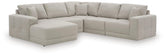 J&M Furniture - Ashley Furniture - Next-Gen Gaucho 5-Piece Sectional with Chaise - RAF 5-Piece Sectional with Chaise - 18304S6
