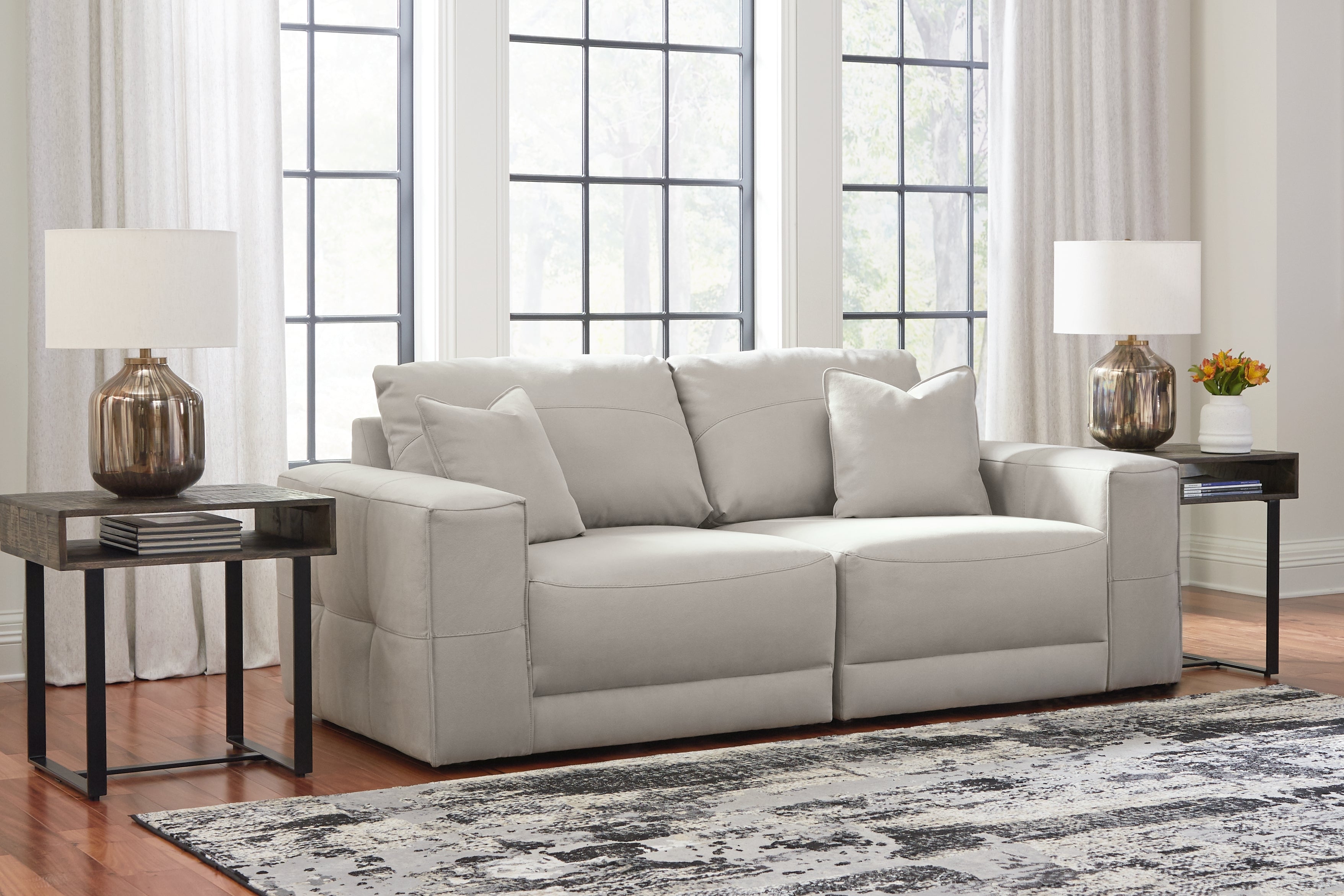J&M Furniture - Ashley Furniture - Next-Gen Gaucho 2-Piece Sectional Loveseat - RAF 2-Piece Sectional Loveseat - 18304S3