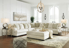 J&M Furniture - Ashley Furniture - Rawcliffe 3-Piece Sectional with Ottoman - 3-Piece Sectional with Ottoman - 19604U2