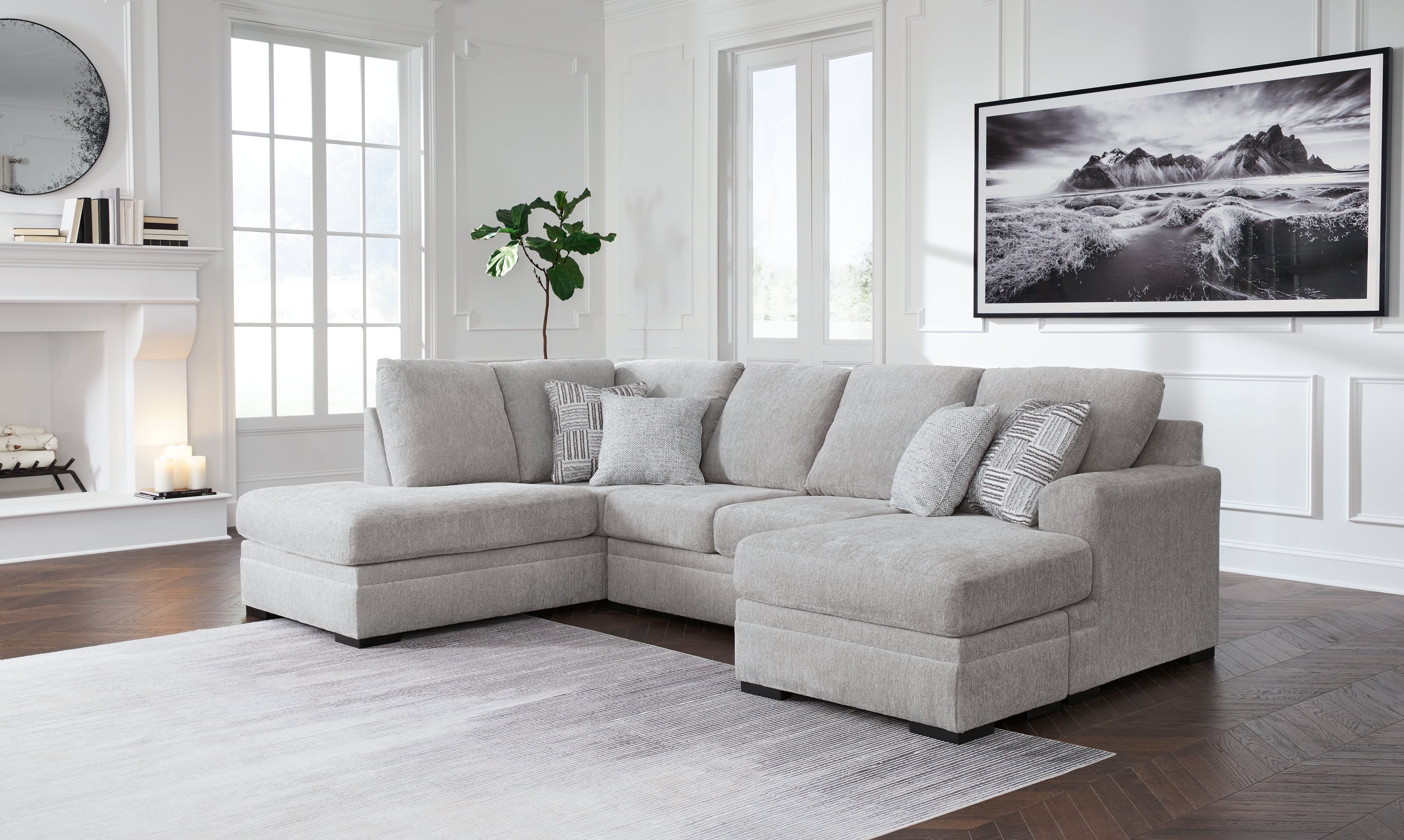 J&M Furniture - Ashley Furniture - Gabyleigh 2-Piece Sectional with Chaise - RAF 2-Piece Sectional with Chaise - 20904S2