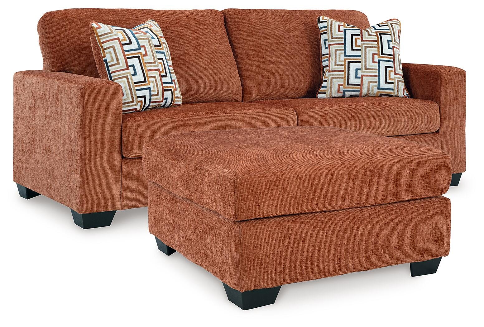 J&M Furniture - Ashley Furniture - Aviemore Sofa and Ottoman - Sofa and Ottoman - 24304U2