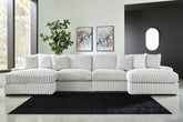 J&M Furniture - Ashley Furniture - Stupendous 4-Piece Sectional with Double Chaise - RAF 4-Piece Sectional with Double Chaise - 25903S5