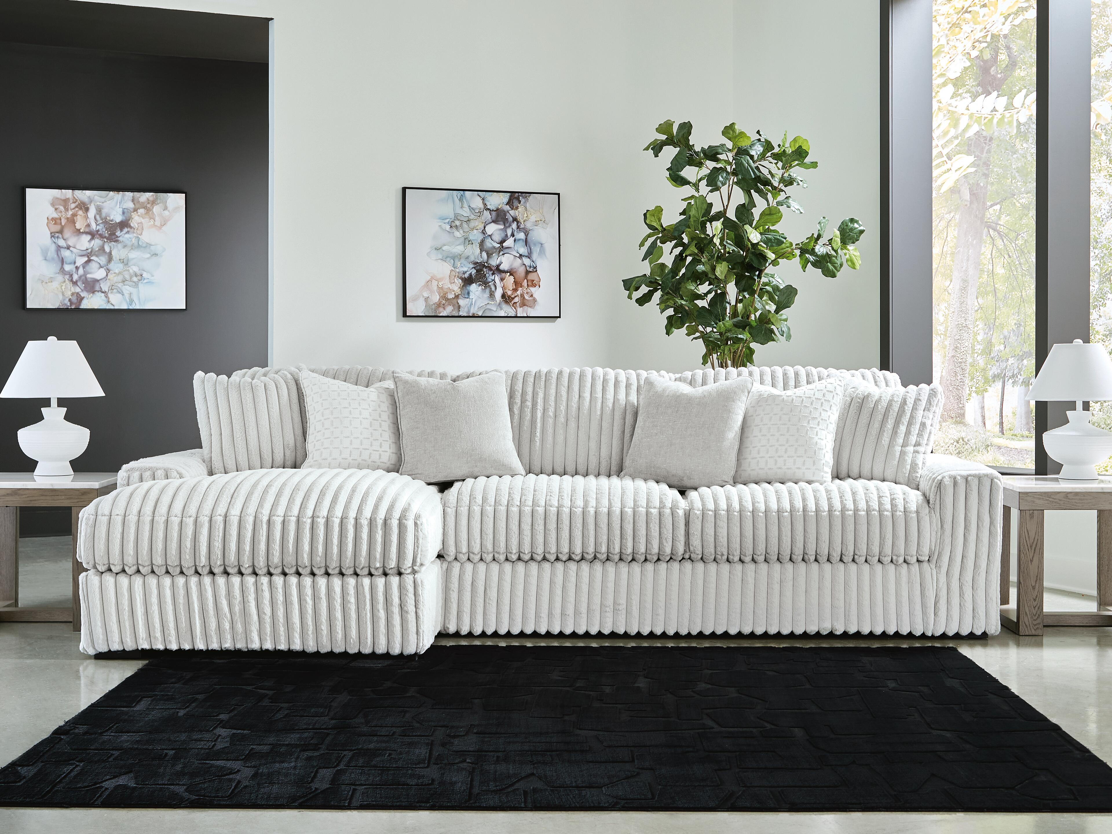 J&M Furniture - Ashley Furniture - Stupendous 2-Piece Sectional with Chaise - RAF 2-Piece Sectional with Chaise - 25903S6