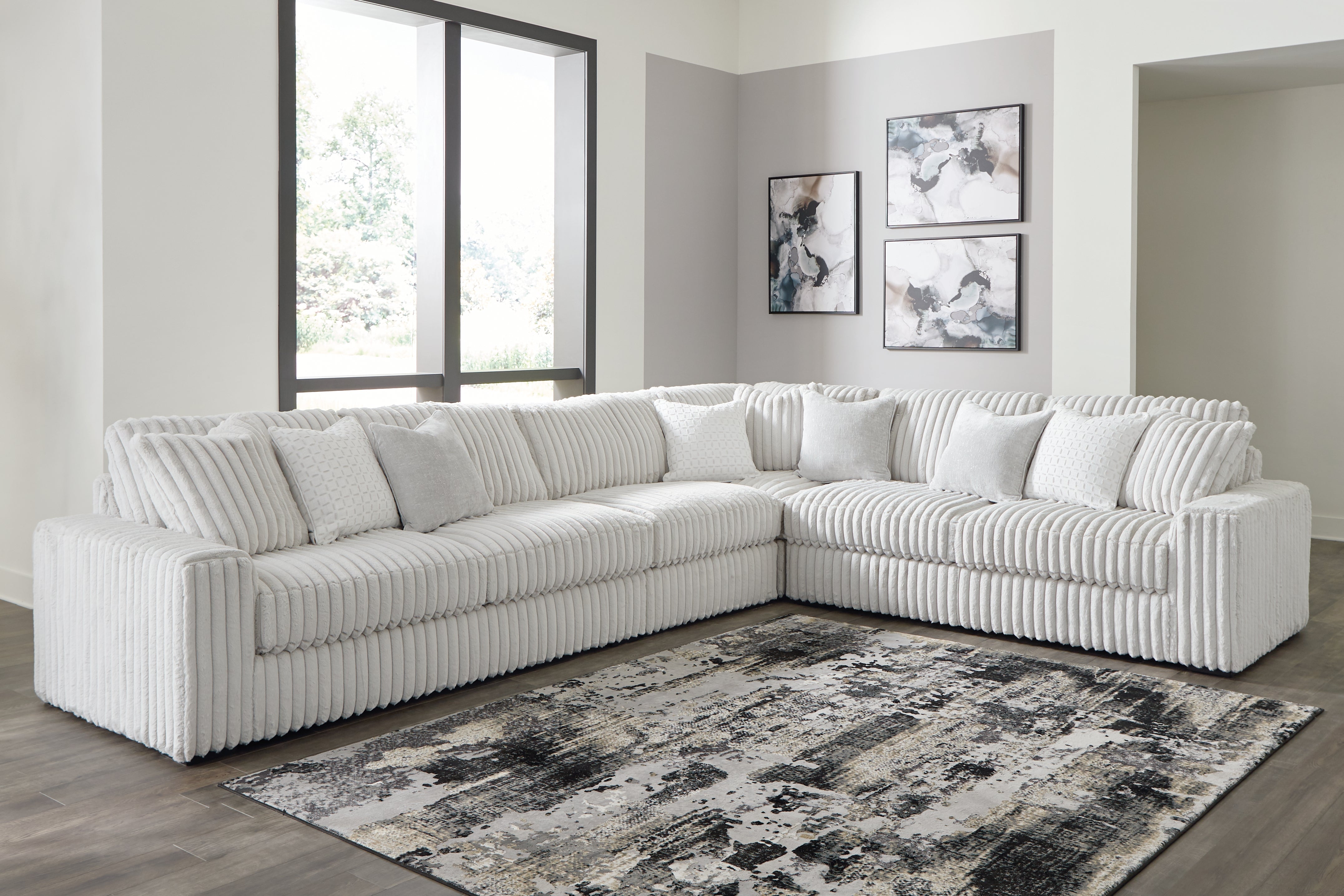J&M Furniture - Ashley Furniture - Stupendous 4-Piece Sectional - LAF 4-Piece Sectional - 25903S2