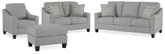 J&M Furniture - Ashley Furniture - Adlai Sofa, Loveseat, Chair and Ottoman - Sofa, Loveseat, Chair and Ottoman - 30103U3