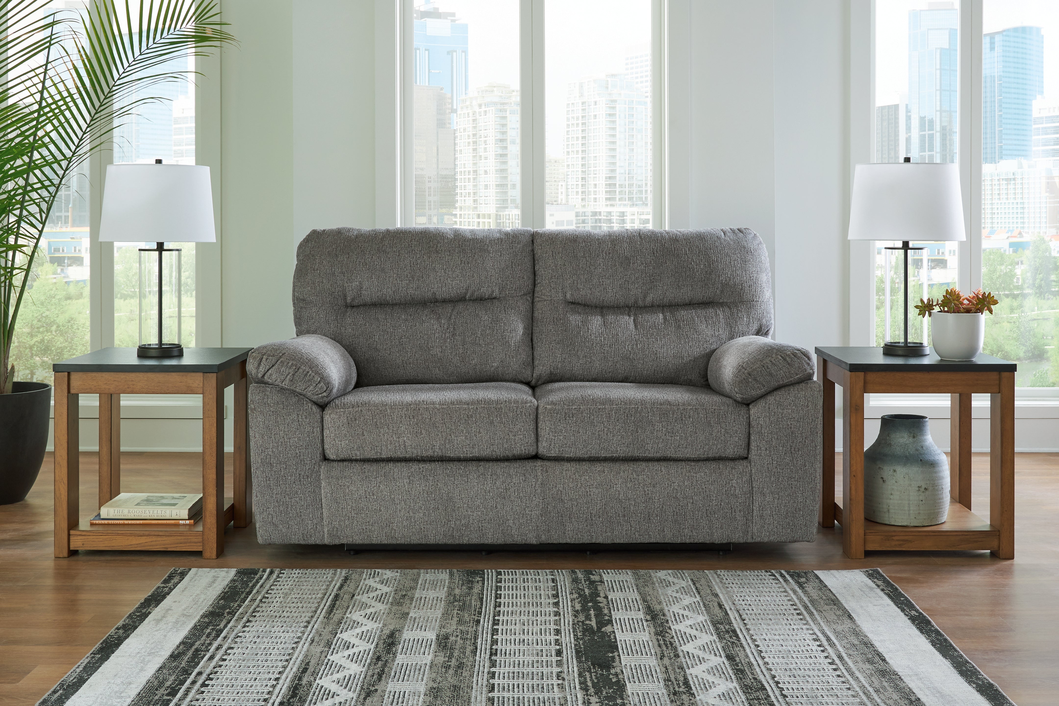 J&M Furniture - Ashley Furniture - Bindura Glider Loveseat - Glider Loveseat - 3030578