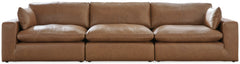 J&M Furniture - Ashley Furniture - Emilia 3-Piece Sectional Sofa - RAF 3-Piece Sectional Sofa / Caramel - 30901S2