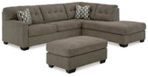 J&M Furniture - Ashley Furniture - Mahoney 2-Piece Sleeper Sectional and Ottoman - 2-Piece Sleeper Sectional and Ottoman - 31005U4