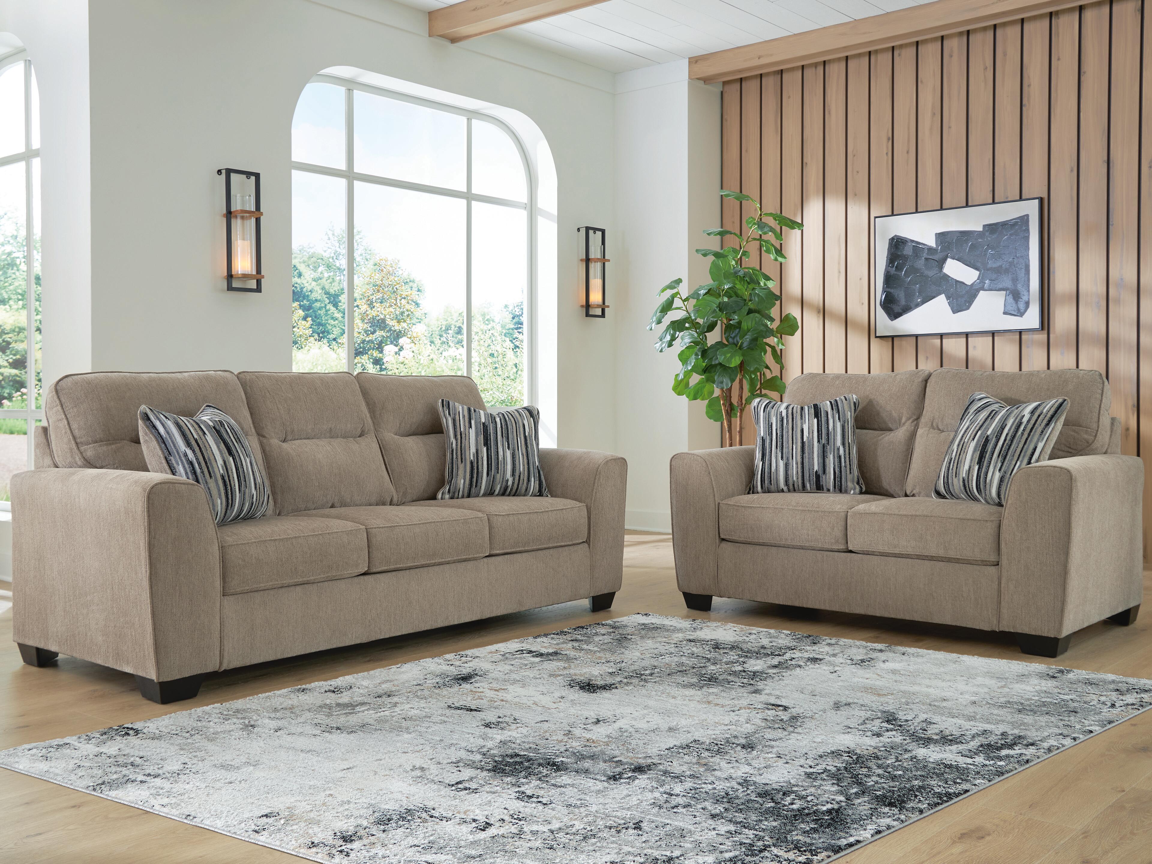J&M Furniture - Ashley Furniture - Olten Sofa and Loveseat - Sofa and Loveseat - 31304U1