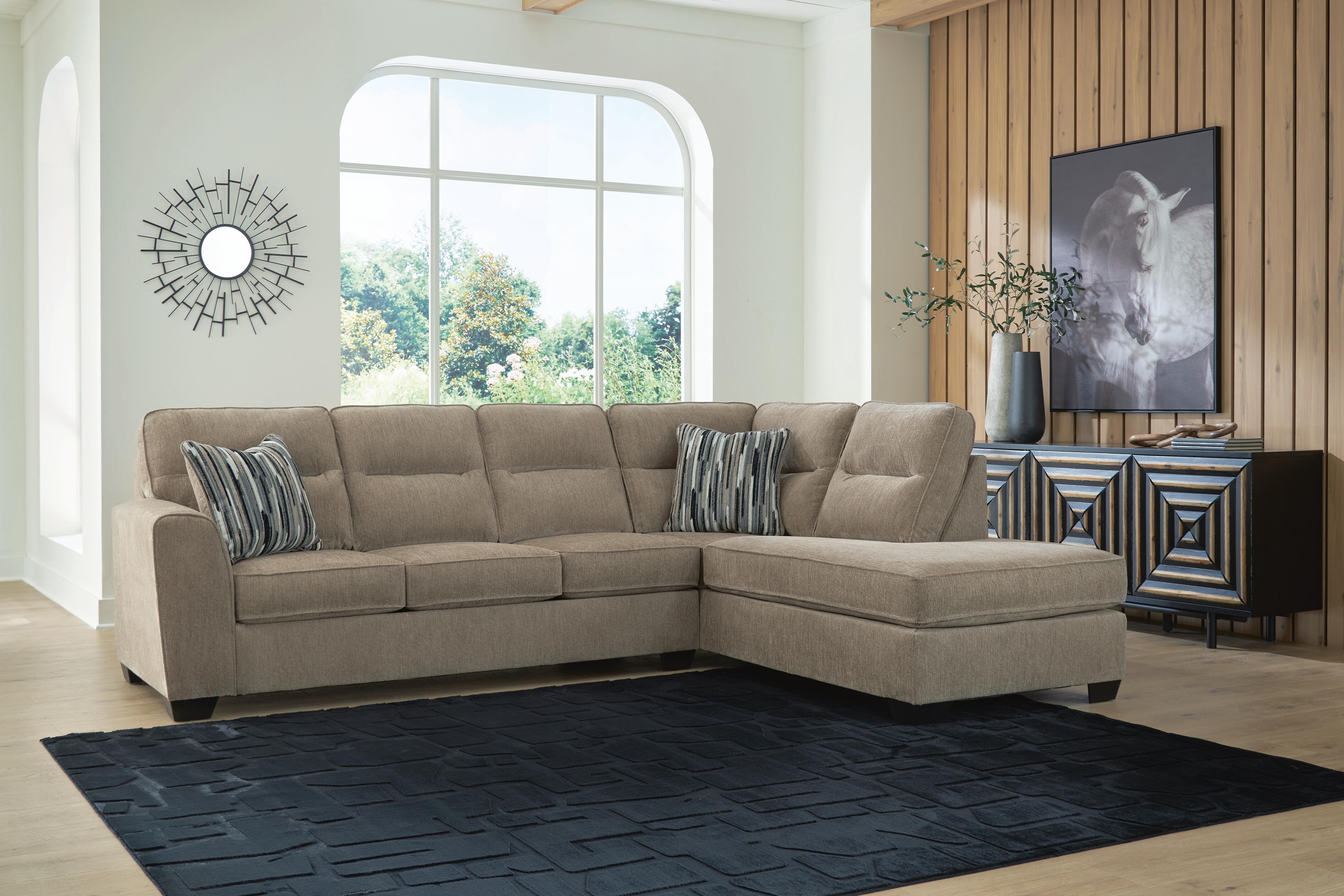 J&M Furniture - Ashley Furniture - Olten 2-Piece Sectional with Chaise - LAF 2-Piece Sectional with Chaise - 31304S2