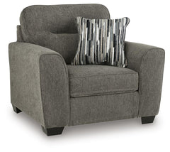 Olten Oversized Chair and Accent Ottoman