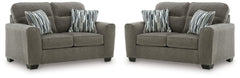 J&M Furniture - Ashley Furniture - Olten 2 Loveseats - 2 Loveseats - 31305U3