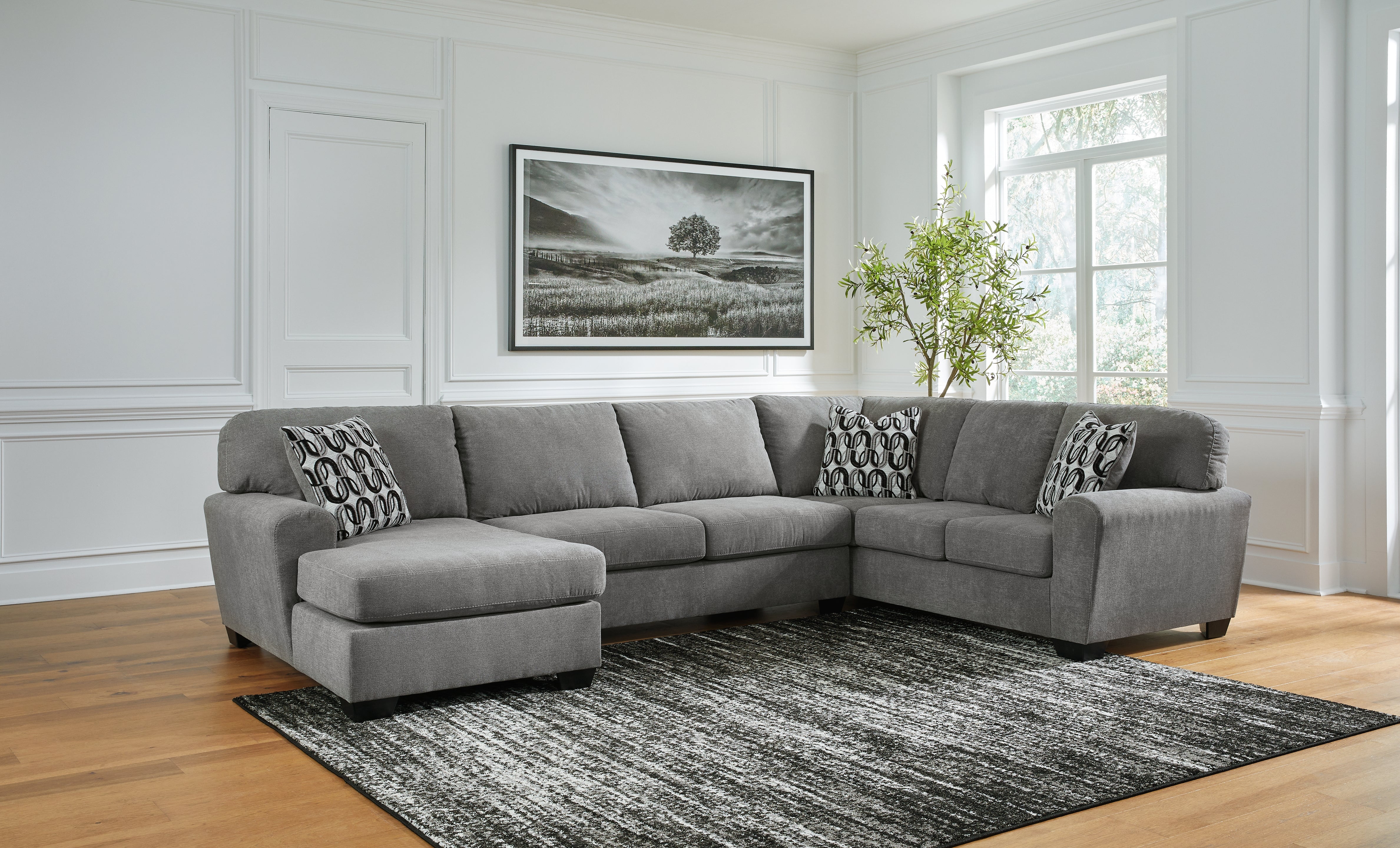 J&M Furniture - Ashley Furniture - Birkdale Court 3-Piece Sectional with Chaise - RAF 3-Piece Sectional with Chaise - 32402S1