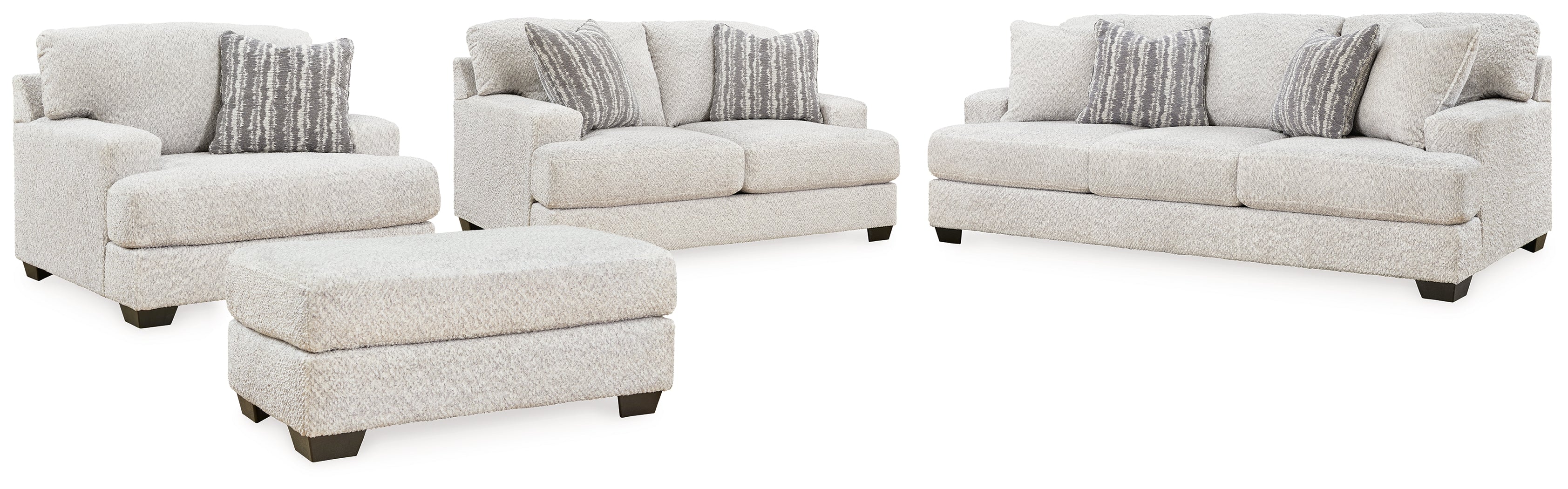 J&M Furniture - Ashley Furniture - Brebryan Sofa, Loveseat, Oversized Chair and Ottoman - Sofa, Loveseat, Oversized Chair and Ottoman - 34401U4
