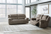 J&M Furniture - Ashley Furniture - Laresview Reclining Sofa and Loveseat - Reclining Sofa and Loveseat - 37203U1