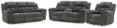 J&M Furniture - Ashley Furniture - Frohn Reclining Sofa, Loveseat and Recliner - Reclining Sofa, Loveseat and Recliner - 37406U4