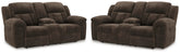 J&M Furniture - Ashley Furniture - Frohn Set of 2 Reclining Loveseats - Set of 2 Reclining Loveseats - 37407U5