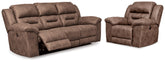 J&M Furniture - Ashley Furniture - Stoneland Power Reclining Sofa and Power Recliner - Power Reclining Sofa and Power Recliner - 39905U10