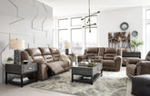 J&M Furniture - Ashley Furniture - Stoneland Reclining Sofa, Loveseat and Recliner - Reclining Sofa, Loveseat and Recliner - 39905U6