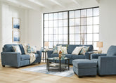 J&M Furniture - Ashley Furniture - Cashton Sofa, Loveseat, Chair and Ottoman - Sofa, Loveseat, Chair and Ottoman - 40605U3