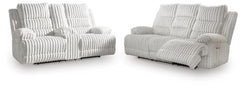 Rhines Falls Power Reclining Sofa and Loveseat