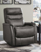 J&M Furniture - Ashley Furniture - Riptyme Swivel Glider Recliner - Swivel Glider Recliner - 4640261