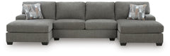 Clarington 3-Piece Sleeper Sectional with Double Chaise