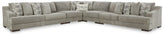 J&M Furniture - Ashley Furniture - Bayless 5-Piece Sectional - LAF 5-Piece Sectional - 52304S3