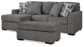 J&M Furniture - Ashley Furniture - Gardiner Sofa Chaise and Ottoman - Sofa Chaise and Ottoman - 52404U1