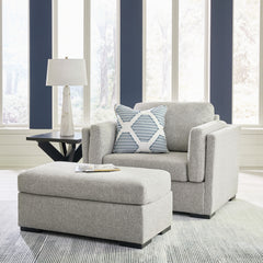 J&M Furniture - Ashley Furniture - Evansley Oversized Chair and Ottoman - Oversized Chair and Ottoman - 54503U1