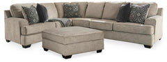 J&M Furniture - Ashley Furniture - Bovarian 3-Piece Sectional and Ottoman - 3-Piece Sectional and Ottoman - 56103U3