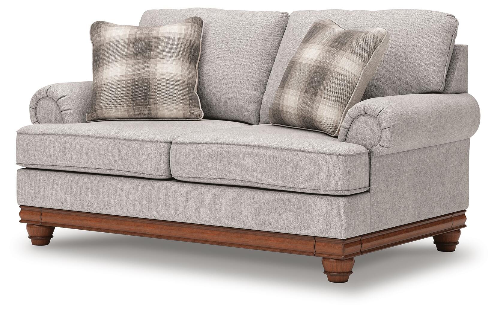 J&M Furniture - Ashley Furniture - Clearbrooke Loveseat - Loveseat / Sandstone - PC5680335