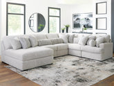 J&M Furniture - Ashley Furniture - Cuddle Plush 6-Piece Sectional with Chaise - 6-Piece Sectional with Chaise - PC59106S8