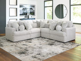 J&M Furniture - Ashley Furniture - Cuddle Plush 5-Piece Sectional - RAF 5-Piece Sectional - PC59106S2