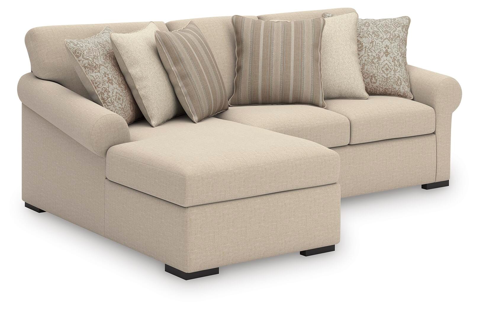 J&M Furniture - Ashley Furniture - LadyMae 2-Piece Sectional with Chaise - RAF 2-Piece Sectional with Chaise - 59404S6