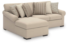 J&M Furniture - Ashley Furniture - LadyMae 2-Piece Sectional with Chaise - RAF 2-Piece Sectional with Chaise - 59404S6