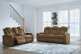 J&M Furniture - Ashley Furniture - Wolfridge Power Reclining Sofa and Loveseat - Power Reclining Sofa and Loveseat - 60703U1