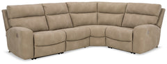 J&M Furniture - Ashley Furniture - Next-Gen DuraPella 4-Piece Power Reclining Sectional - 4-Piece Power Reclining Sectional - 61004S4