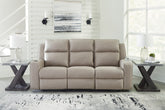 J&M Furniture - Ashley Furniture - Lavenhorne Reclining Sofa with Drop Down Table - REC Sofa w/Drop Down Table - 6330789
