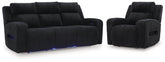 J&M Furniture - Ashley Furniture - Belvarrow Power Reclining Sofa and Power Recliner - Power Reclining Sofa and Power Recliner - PC64202U2