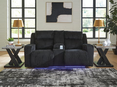 J&M Furniture - Ashley Furniture - Forest Lake Power Reclining Loveseat with Console - PWR REC Loveseat/CON/ADJ HDRST - PC6420218