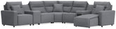 J&M Furniture - Ashley Furniture - Modmax II 7-Piece Power Reclining Sectional with Chaise and Audio System - 7-Piece Power Reclining Sectional with Chaise and Audio System - 65906S45