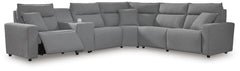 Modmax II 6-Piece Power Reclining Sectional with Console